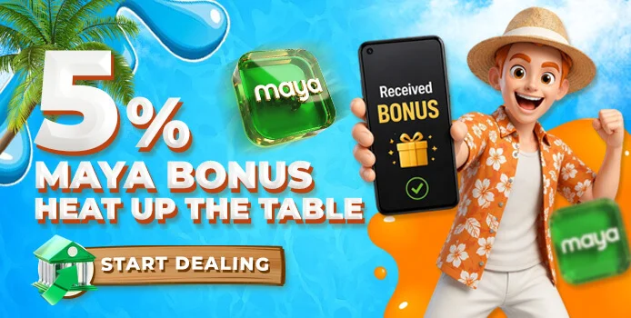 5% Maya Bonus Heat Up the Table